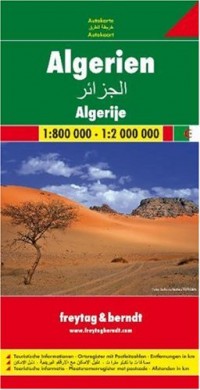 Algérie : 1/800 000 - 1/2 000 000