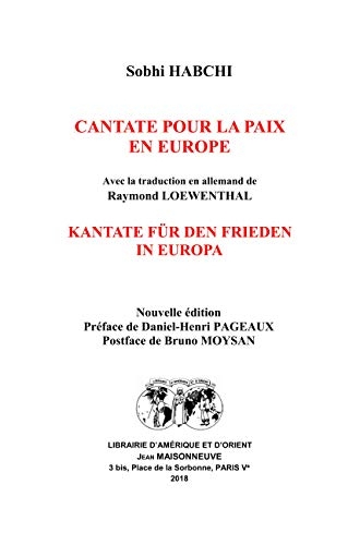 Cantate pour la paix en Europe