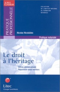 Le Droit à l'héritage : Arbres généalogiques - Répartitions entre héritiers (ancienne édition)