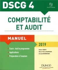 DSCG 4 - Comptabilité et audit 2019 - Manuel