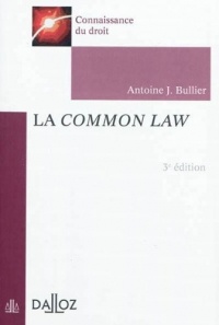 La common law - 3e éd.: Connaissance du droit