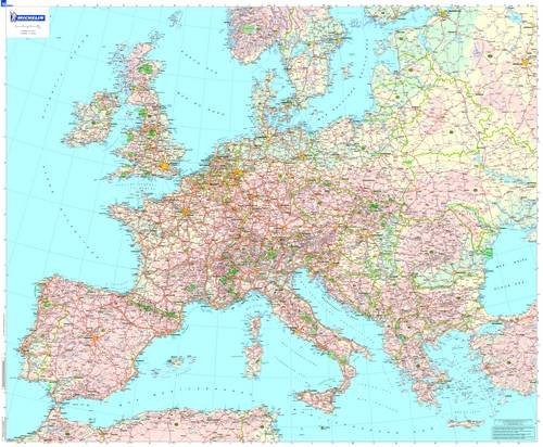 Carte Plastifie Roule Europe