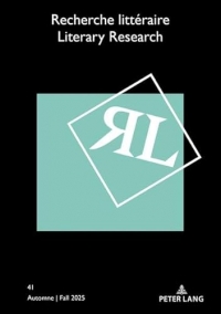 Recherche littéraire / Literary Research: Automne / Fall 2025
