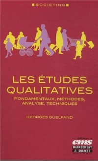 Les études qualitatives: Fondamentaux, méthodes, analyse, techniques.