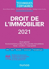Droit de l'immobilier 2021 (2021)