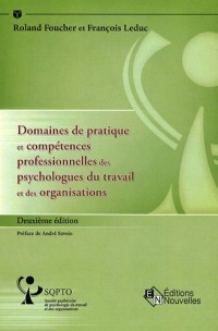 Domaines de pratique et compétences professionnelles des psychologues du travail et des organisations