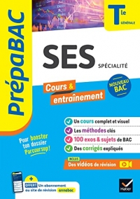 Prépabac SES Tle générale (spécialité) - Bac 2024: nouveau programme de Terminale