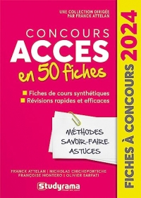 Concours ACCES en 50 fiches