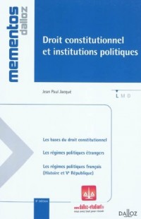 Droit constitutionnel et institutions politiques 2010