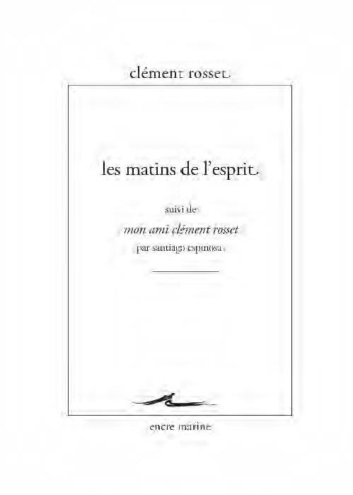 Les Matins de l'Esprit