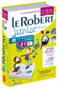 Dictionnaire Le Robert Junior illustré et son dictionnaire en ligne - 7 /11 ans - CE-CM-6e