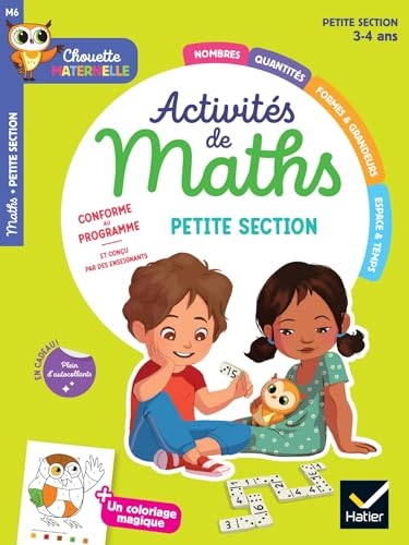 Chouette Maternelle - Activités de maths Petite Section - 3 ans