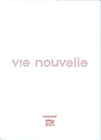 Vie nouvelle