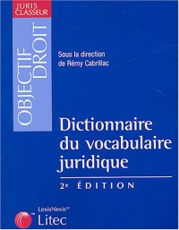 Dictionnaire du vocabulaire juridique (ancienne édition)