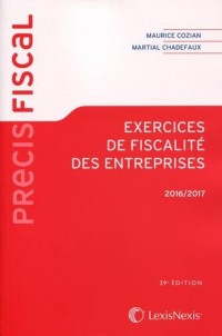 Exercices de fiscalité des entreprises 2016-2017