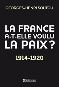 La grande illusion : Quand la France perdait la paix 1914-1920