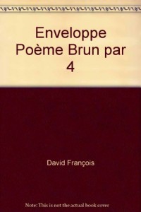 Enveloppe Poème Brun par 4