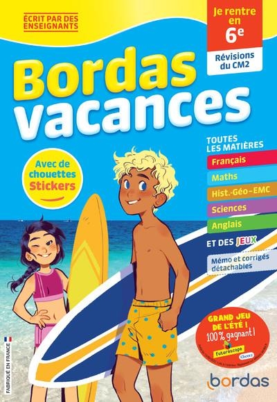Bordas Vacances - Je rentre en 6e