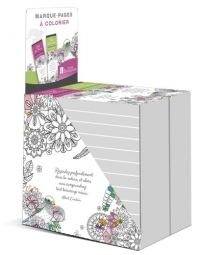 Display de 2x12 marque-pages a colorier (0)