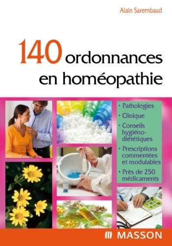 140 ordonnances en homéopathie