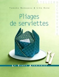 Pliages de serviettes