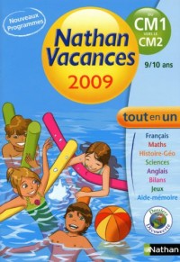 Nathan vacances du CM1 vers le CM2 Tout en un