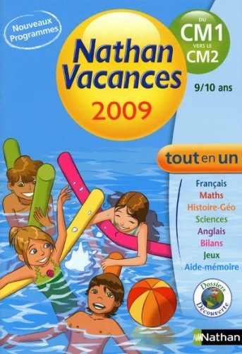 Nathan vacances du CM1 vers le CM2 Tout en un