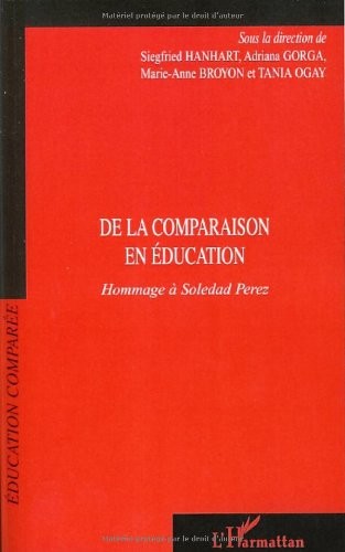 De la comparaison en éducation : Hommage à Soledad Perez