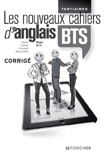 Les Nouveaux Cahiers d'anglais BTS Corrigé