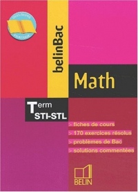 BelinBac : Math, terminale, Bac STI, STL