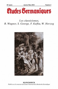 Les Classicismes: R. Wagner, S. George, F. Kafka, W. Herzog