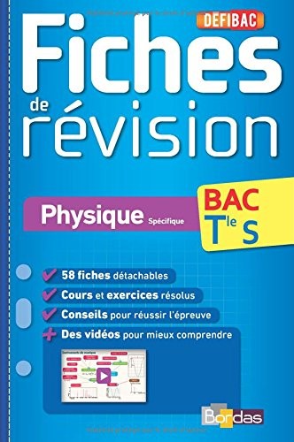 DéfiBac - Fiches de révision - Physique Tle S