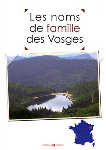 Les noms de famille des Vosges
