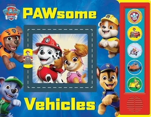 Nickelodeon Paw Patrol: Pawsome Vehicles Sound Book