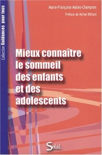 Mieux connaître le sommeil des enfants et des adolescents