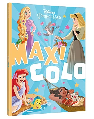 DISNEY PRINCESSES - Maxi Colo