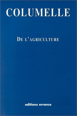 De l'agriculture