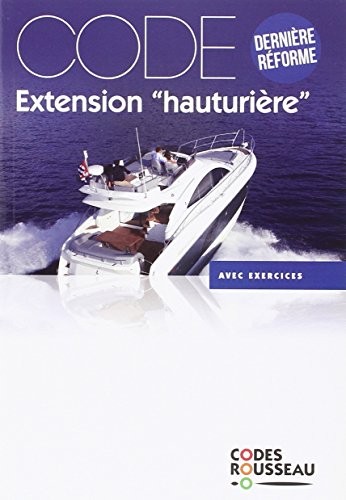 Code Rousseau code extension hauturière 2016