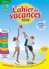 Cahier de vacances de la 5e à la 4e