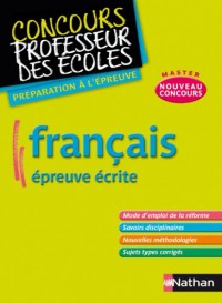 Français épreuve écrite - Préparation au nouveau concours CRPE
