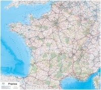 POSTER FRANCE PLASTIFIE 100 CM X 110 CM