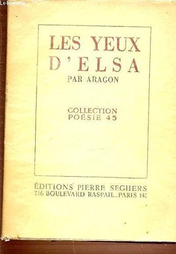 Les yeux d'Elsa [9782232104633]