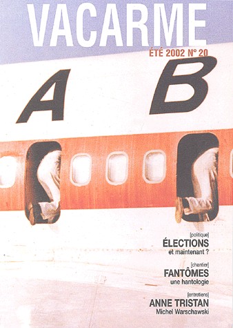 Vacarme, numéro 20, automne 2002