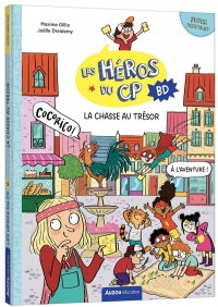 LES HÉROS DU CP EN BD - SUPER DÉBUTANT - LA CHASSE AU TRÉSOR