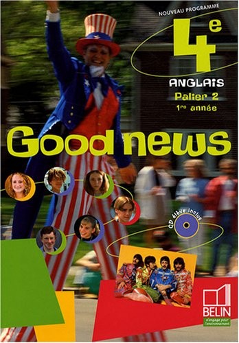 Anglais 4e Good News (1CD audio)