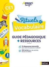 Rituels de vocabulaire - Guide pédagogique CE1 (+ matériel)