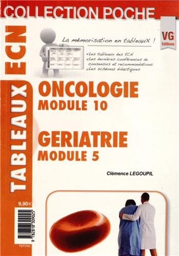 Oncologie Module 10, Gériatrie Module 5