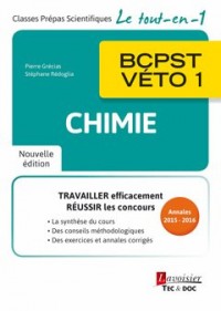 Chimie BCPST-Véto 1re année