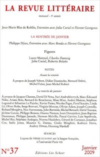 La Revue littéraire, N° 37 :
