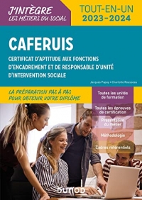 CAFERUIS - Tout-en-un - 8e éd.: Certificat d'aptitude aux fonctions d'encadrement et de responsable d'unité d'intervention sociale